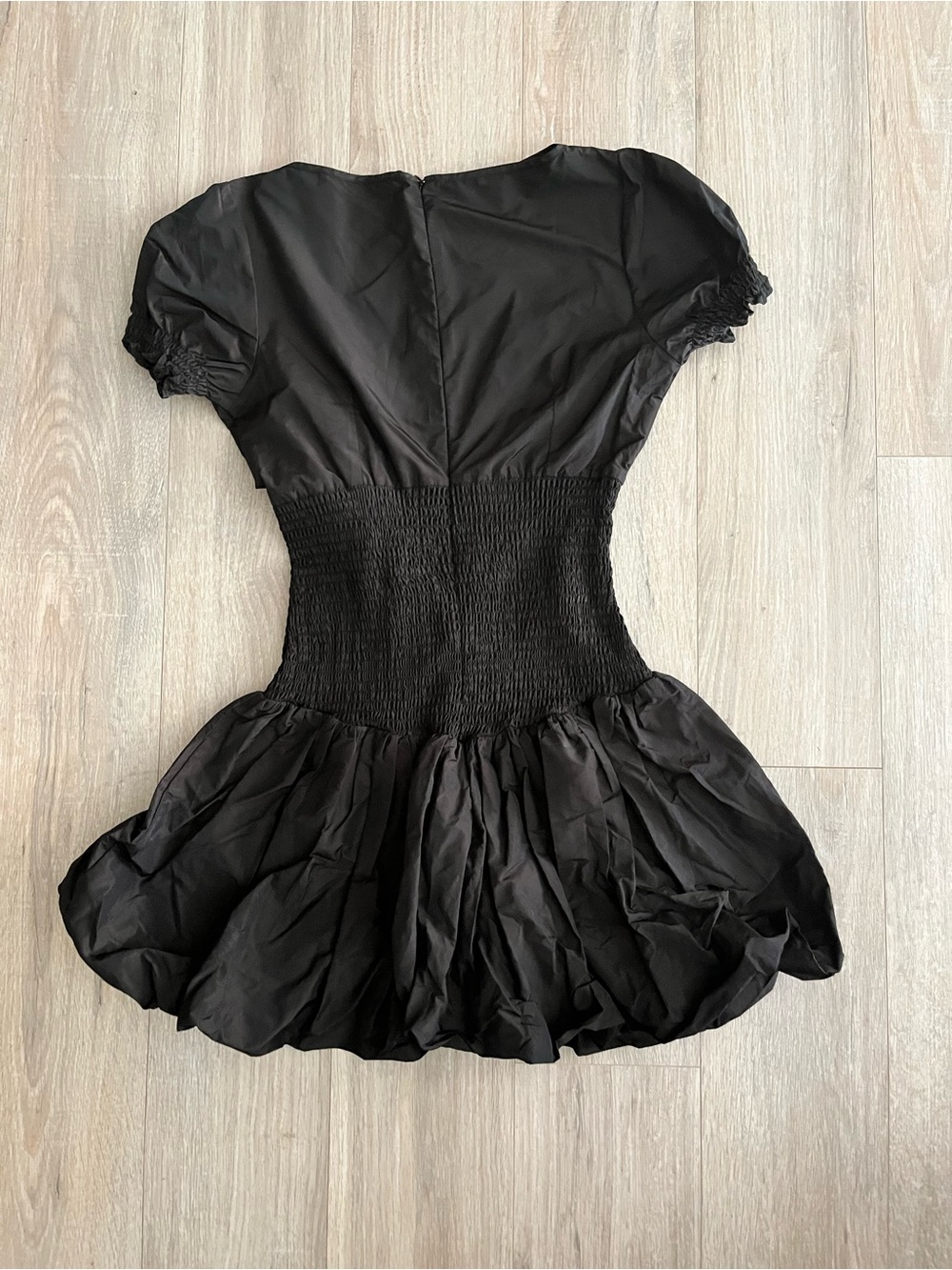 NWT The Peachy Den Women’s Deba Mini Dress Chocolate - Size Small - Picture 8 of 10